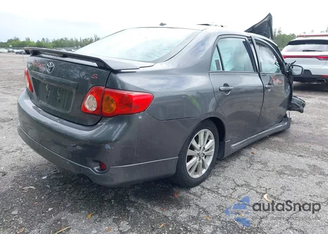 2010 Toyota Corolla S из США, поврежденный, VIN 2T1BU4EE3AC501965